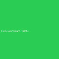 Kleine Aluminium-Flasche