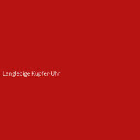 Langlebige Kupfer-Uhr