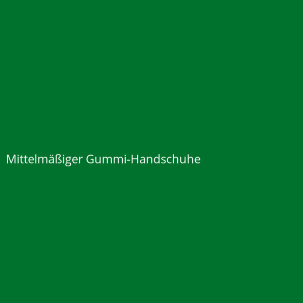 Mittelmäßiger Gummi-Handschuhe