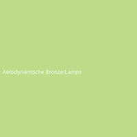 Aerodynamische Bronze-Lampe