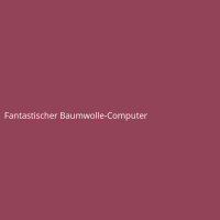 Fantastischer Baumwolle-Computer