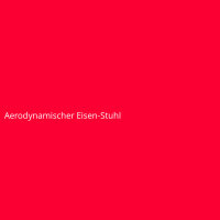 Aerodynamischer Eisen-Stuhl
